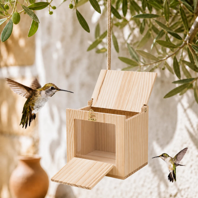 Birdhouse transparent