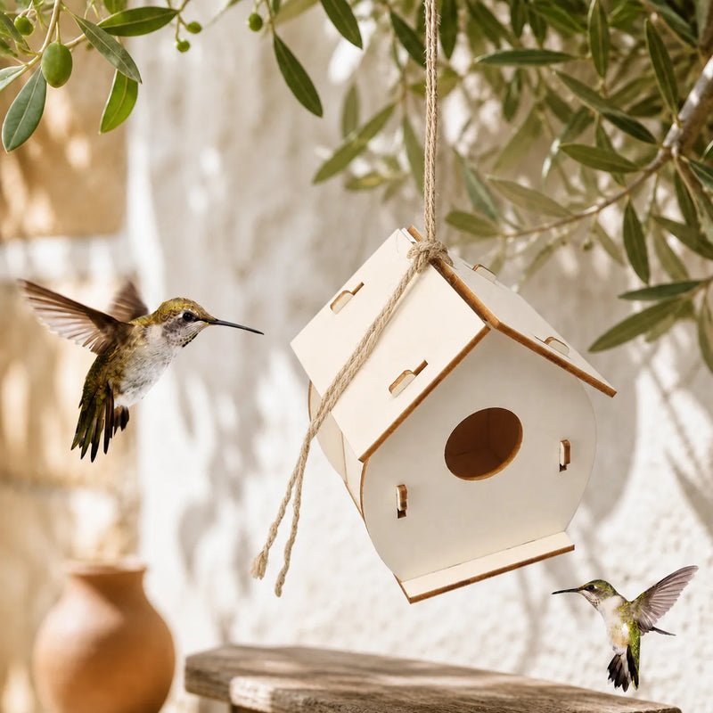 Birdhouse rounded creative