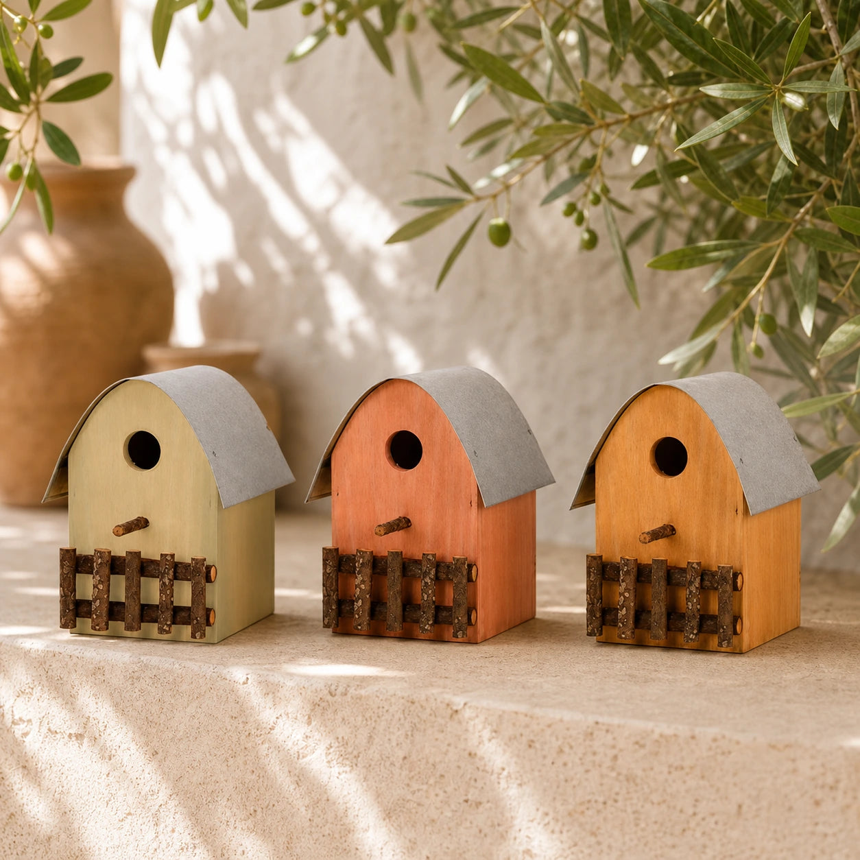 Birdhouse decorative assorted