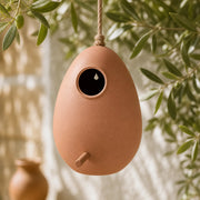 Birdhouse recycled grey 18 cm