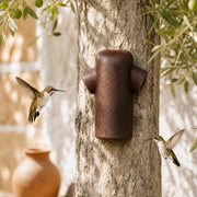 Birdhouse of trunk