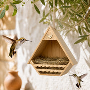 Birdhouse triangle wood