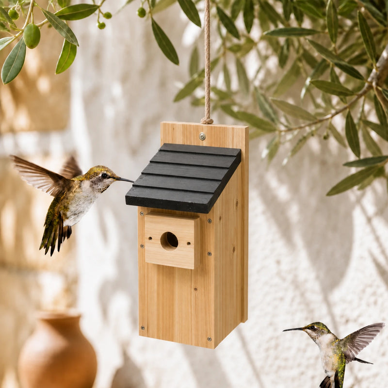 Birdhouse compact entrance 28 mm