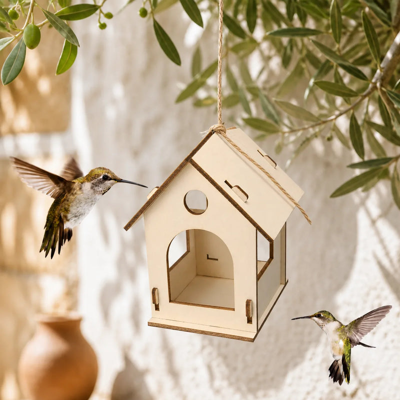 Birdhouse open creative