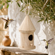 Birdhouse tower narrow