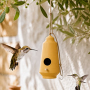 Birdhouse yellow