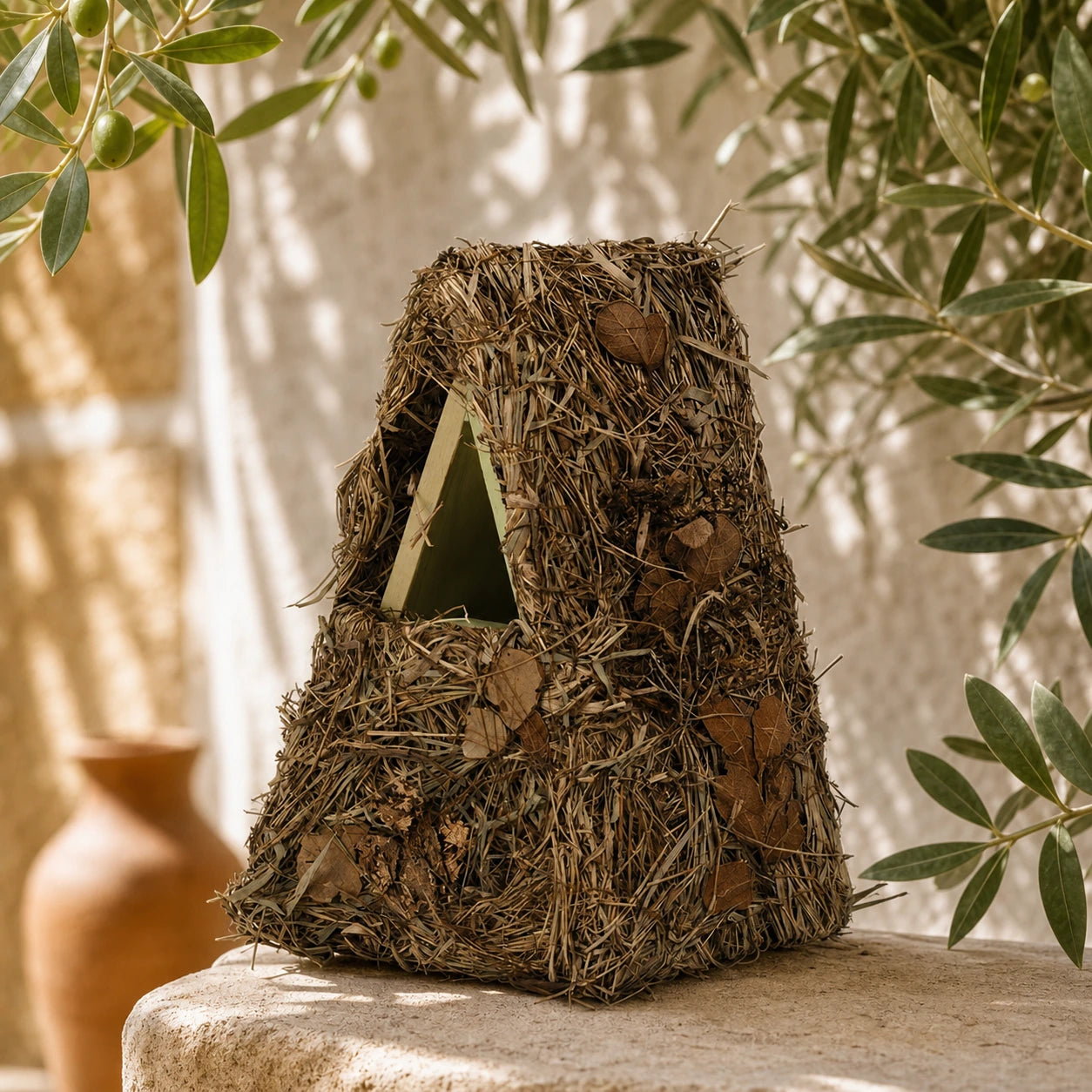Birdhouse camouflage
