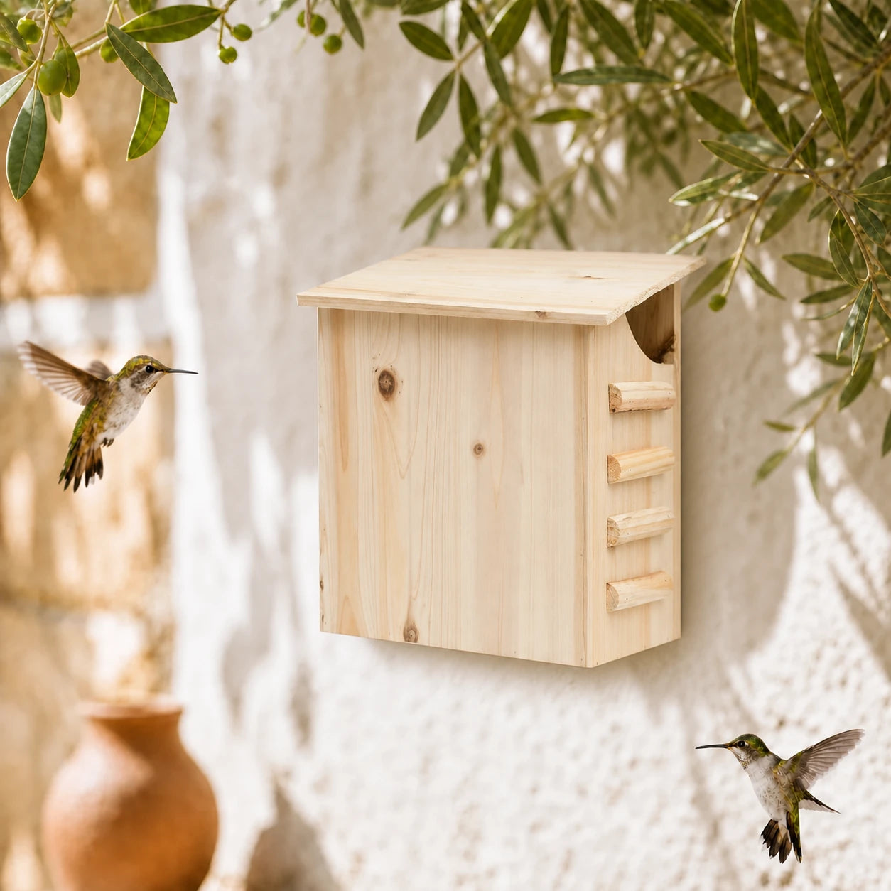 Bat box in fir solid