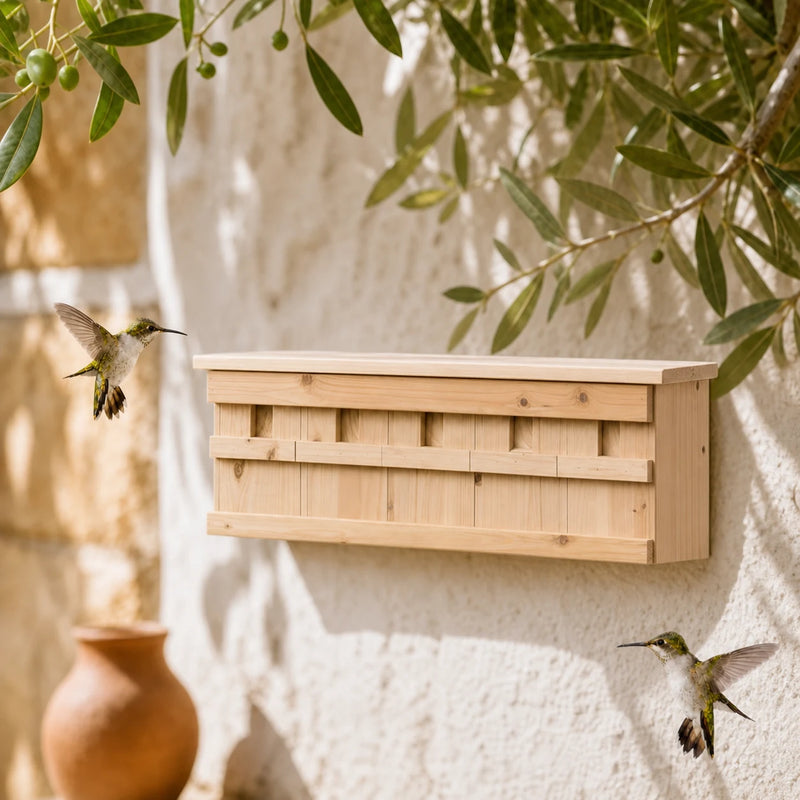 Birdhouse with 5 chambers