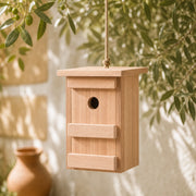 Birdhouse orange with front removable