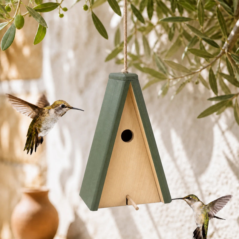 Birdhouse green slender