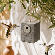 Brick birdhouse