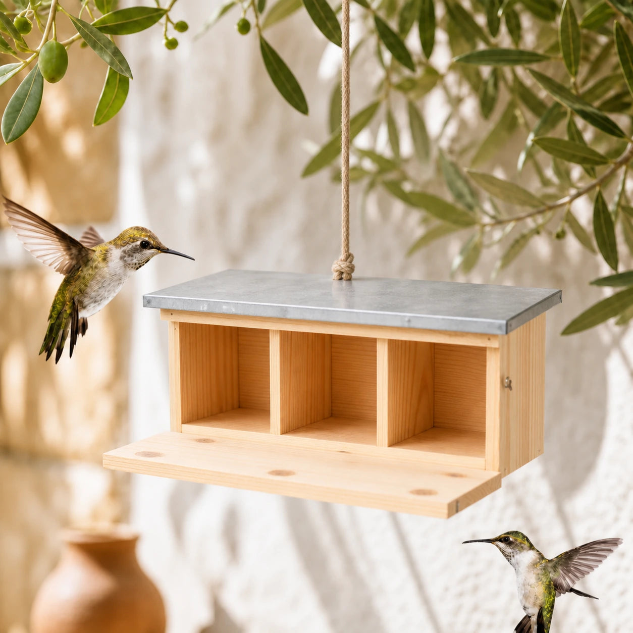 Birdhouse villa horizontal