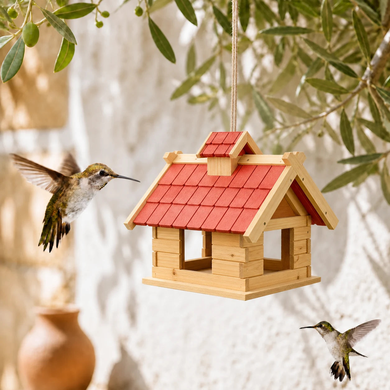 Feeder chalet XXL in wood