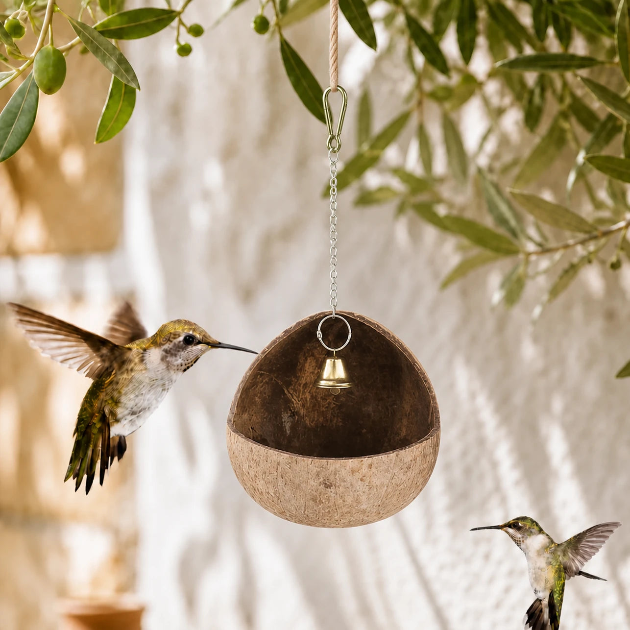 Birdhouse size 13 × 13 cm