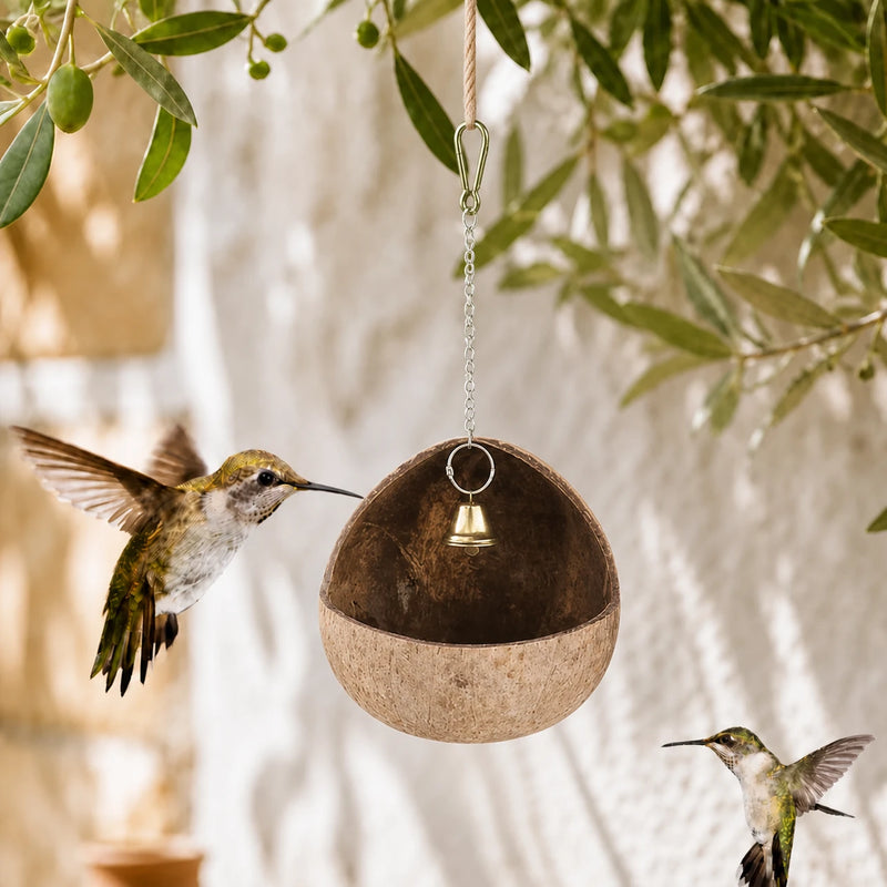 Birdhouse size 13 × 13 cm
