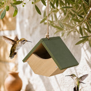 Birdhouse semi-open in wood FSC