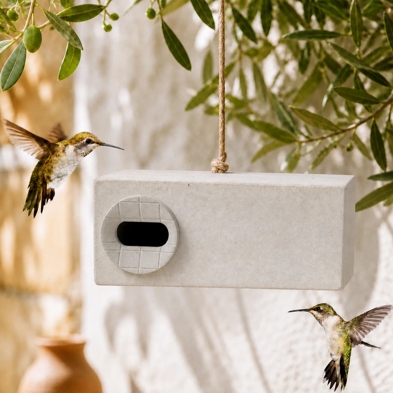Birdhouse insulated