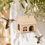 Birdhouse duplex transparent