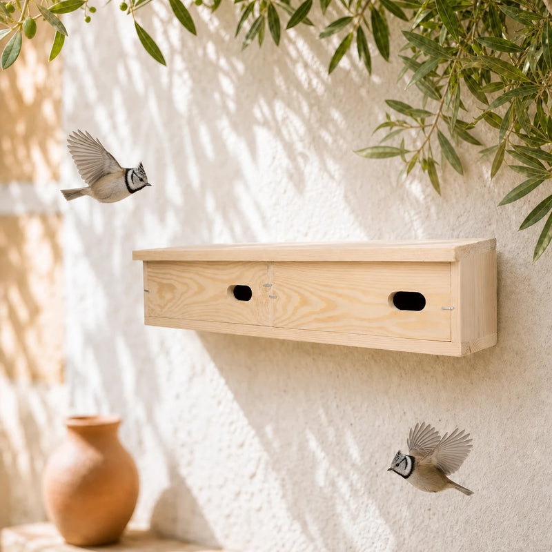 Birdhouse double