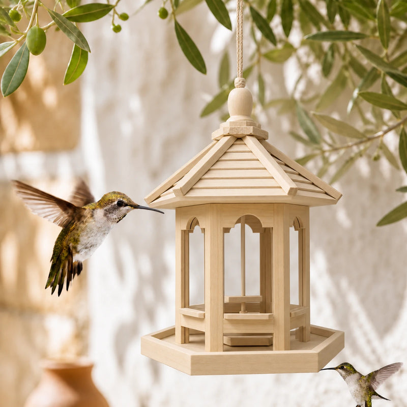 Birdhouse pavilion wood