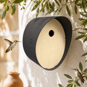 Birdhouse oval anthracite