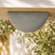 Nest moulded under roof