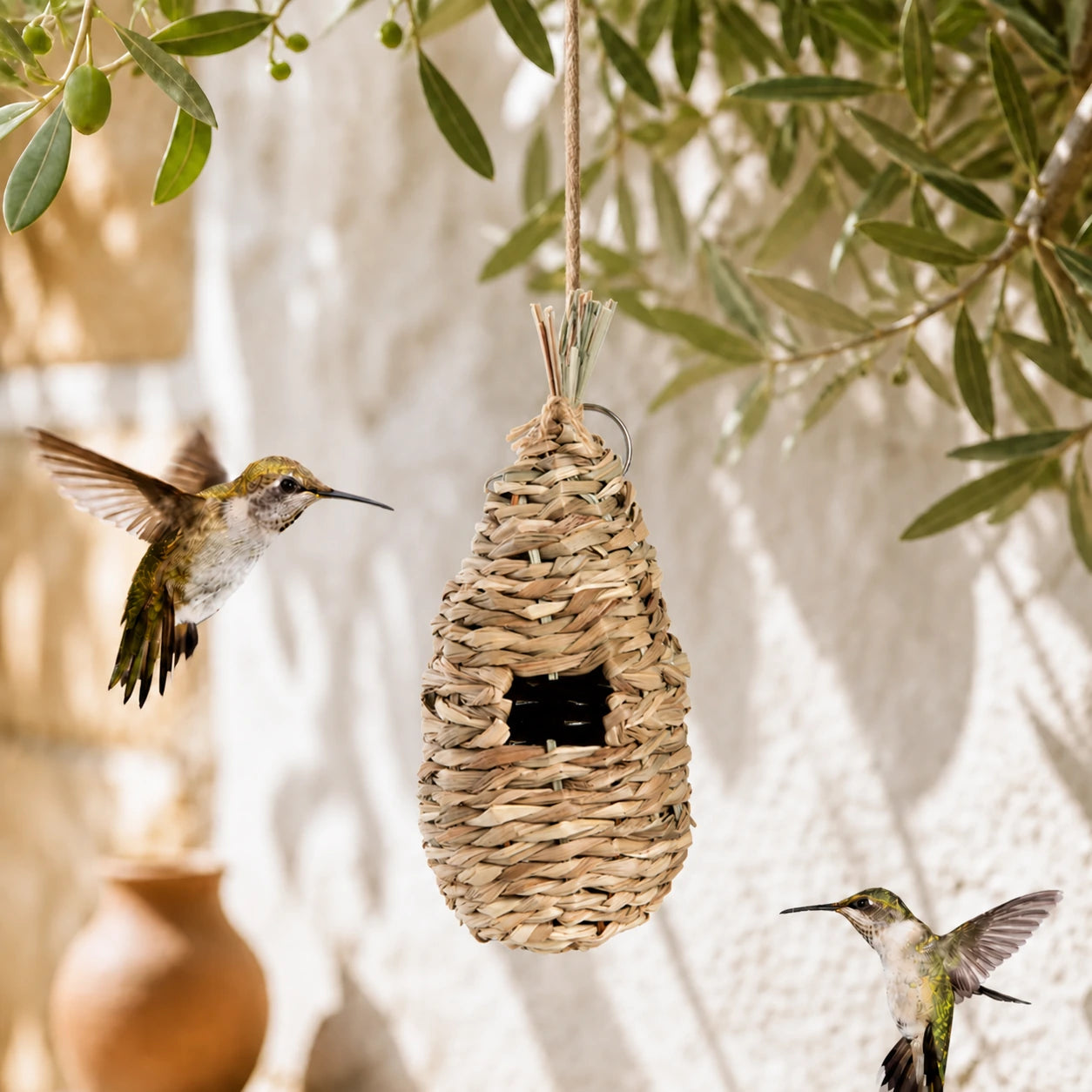 Birdhouse hanging