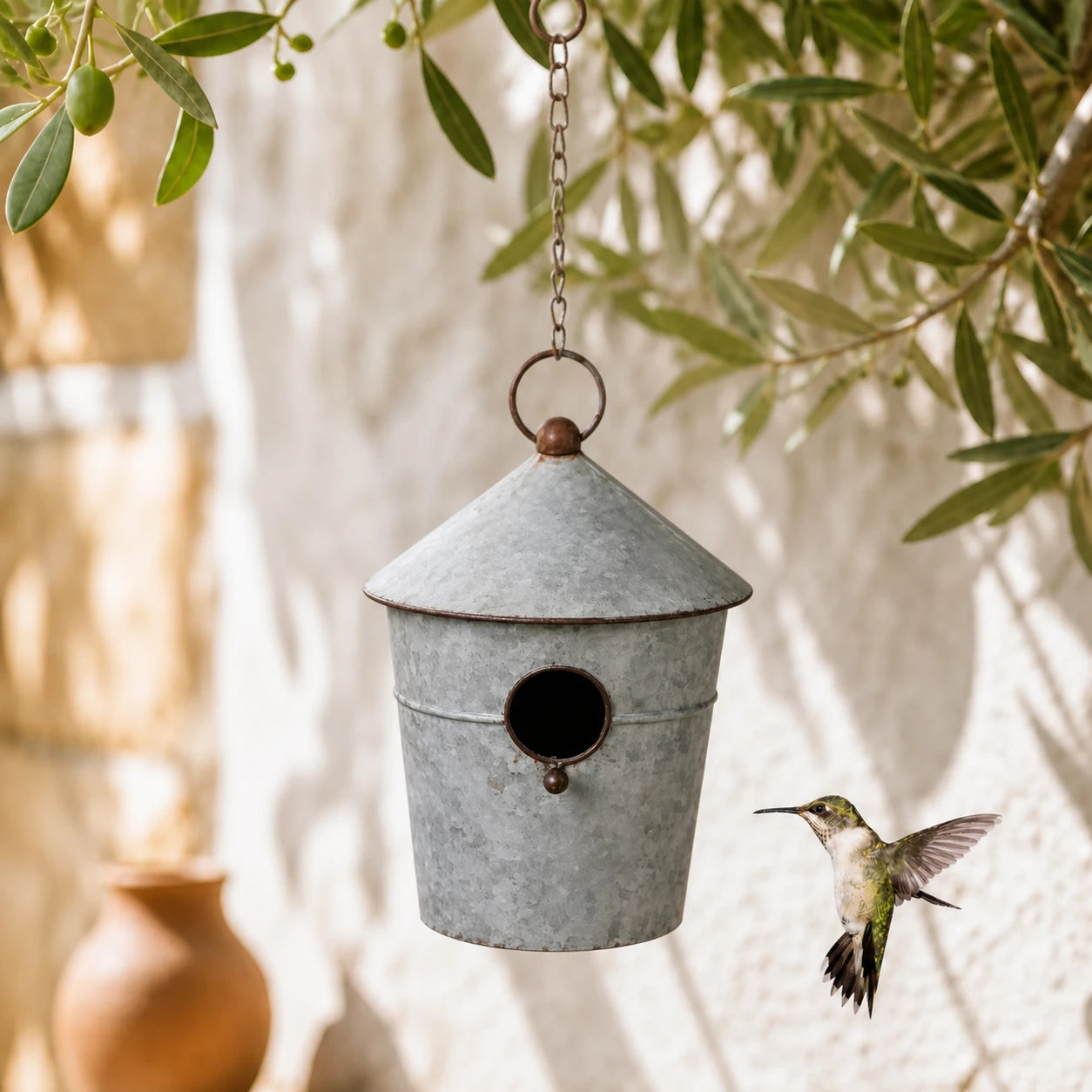 Birdhouse conical