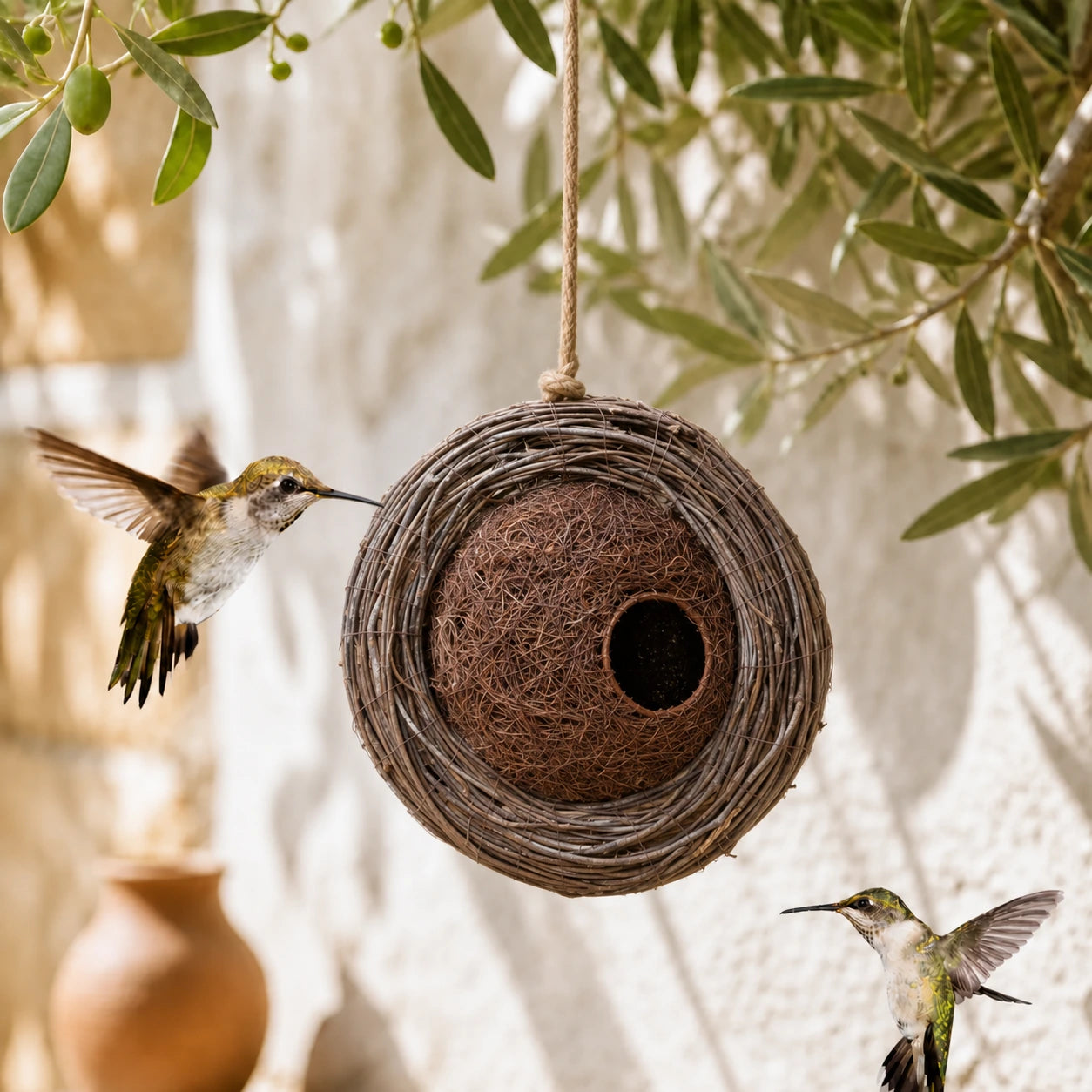 Birdhouse crown