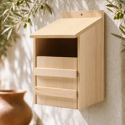 Birdhouse wall-mounted in cedar