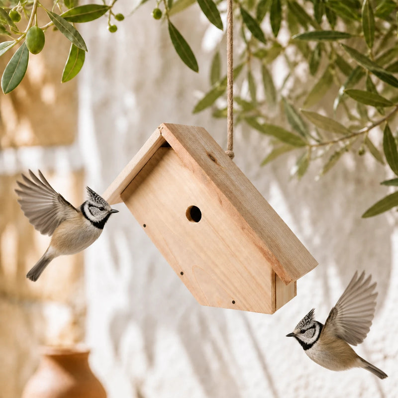 Birdhouse with view side