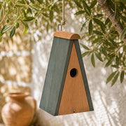 Birdhouse compact with roof double slope