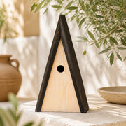 Birdhouse triangular in spruce
