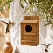Birdhouse observation wood