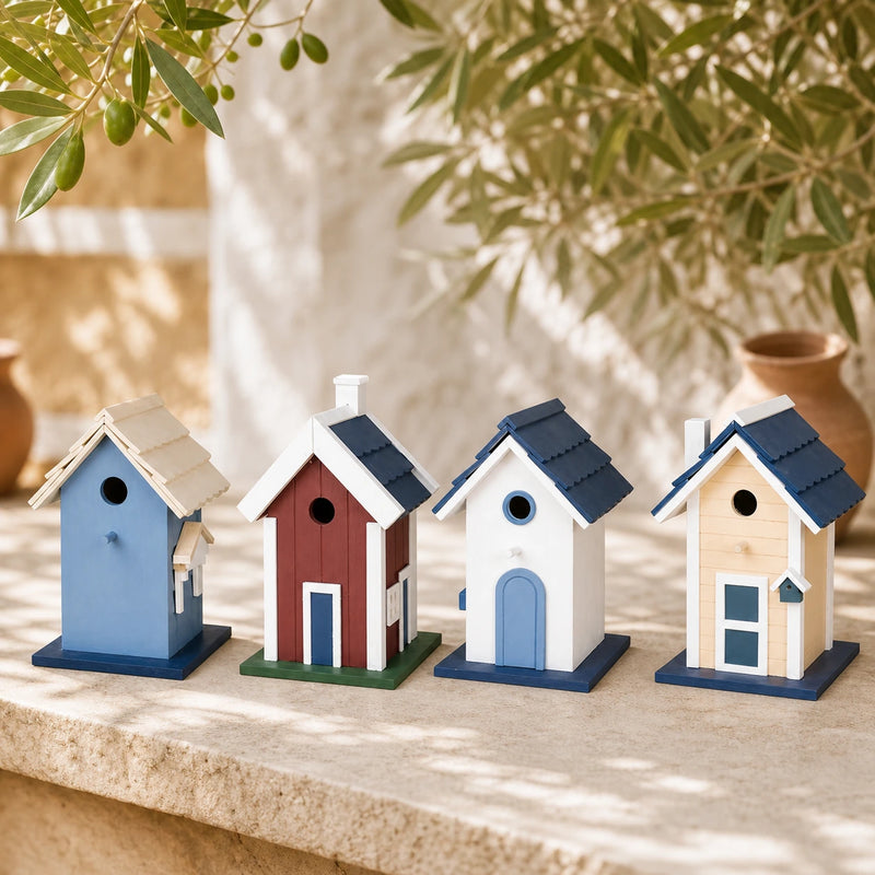 Villa birdhouse assorted
