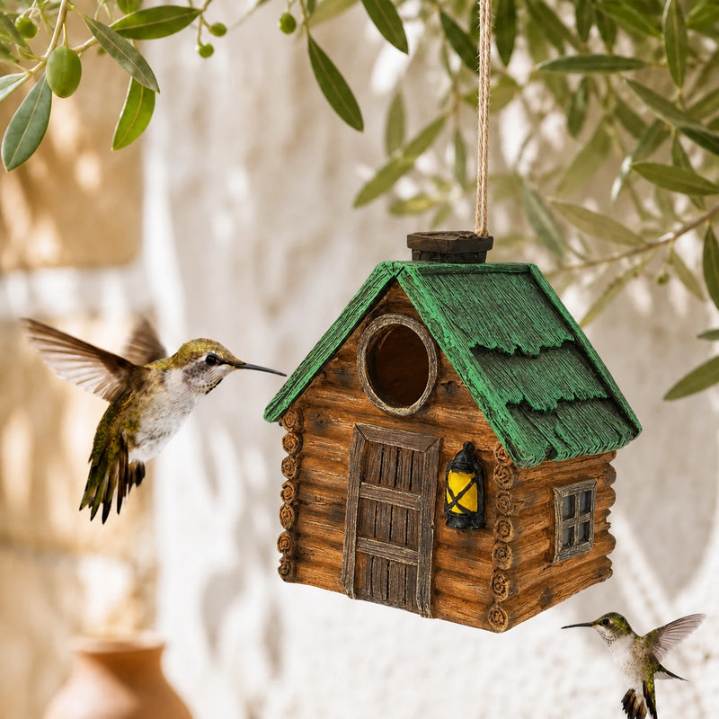 Birdhouse green roof