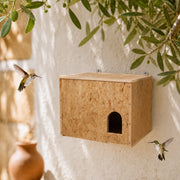Birdhouse in wood OSB