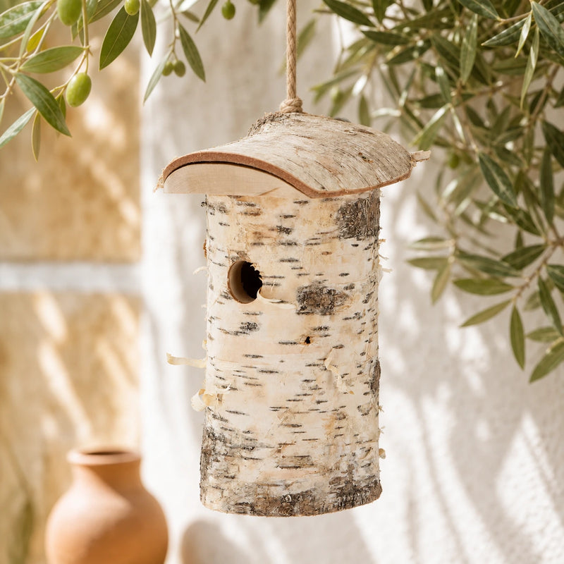 Birdhouse birch