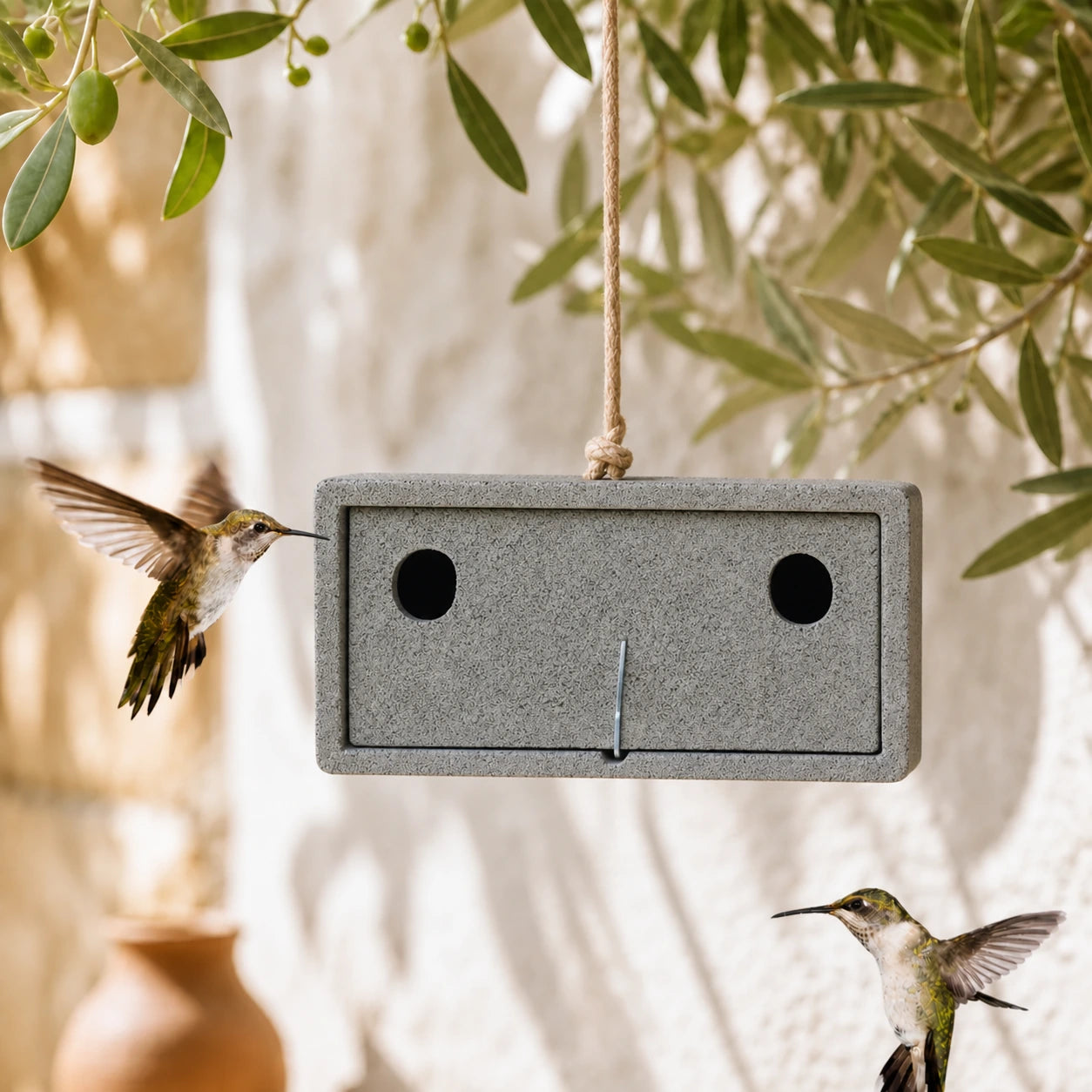 Birdhouse built-in of front