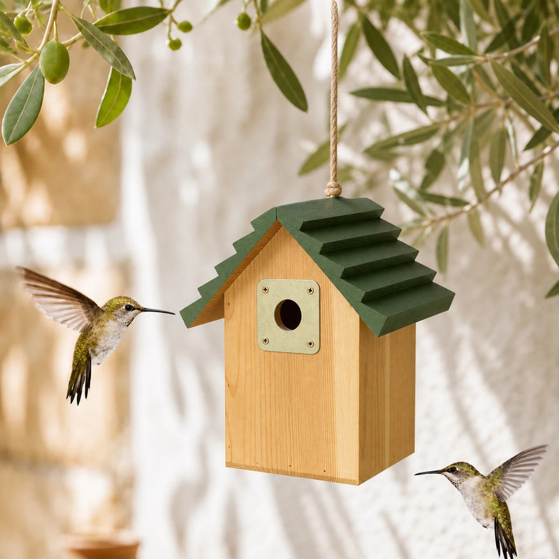 Birdhouse modern entrance 32 mm