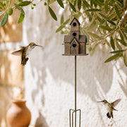 Large birdhouse birds house with plant 166x20x28cm