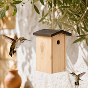Birdhouse in wood certified FSC