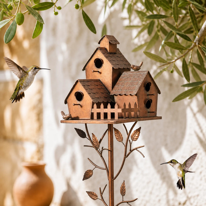 Birdhouse brown