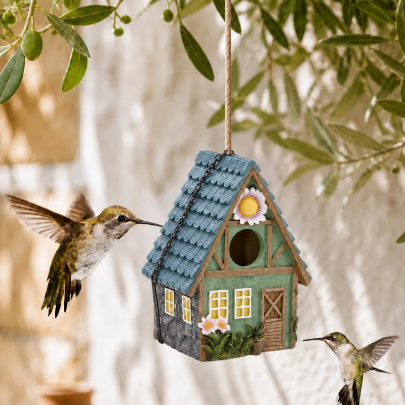Birdhouse size 21,4 × 15,5 × 13 cm