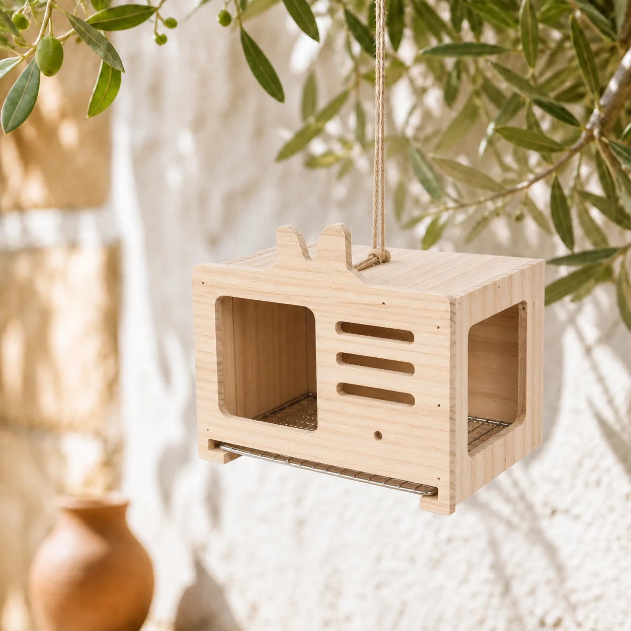 Birdhouse cube open