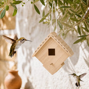 Birdhouse square hanging