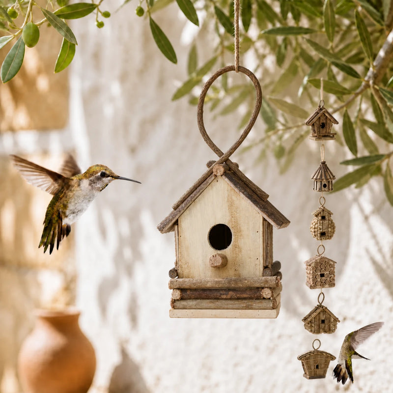 Birdhouse decorative hanging