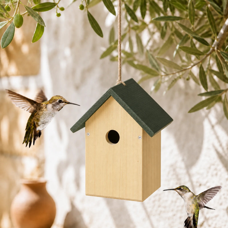 Birdhouse spacious entrance 34 mm