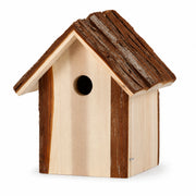 Birdhouse roof in bark — photo 2